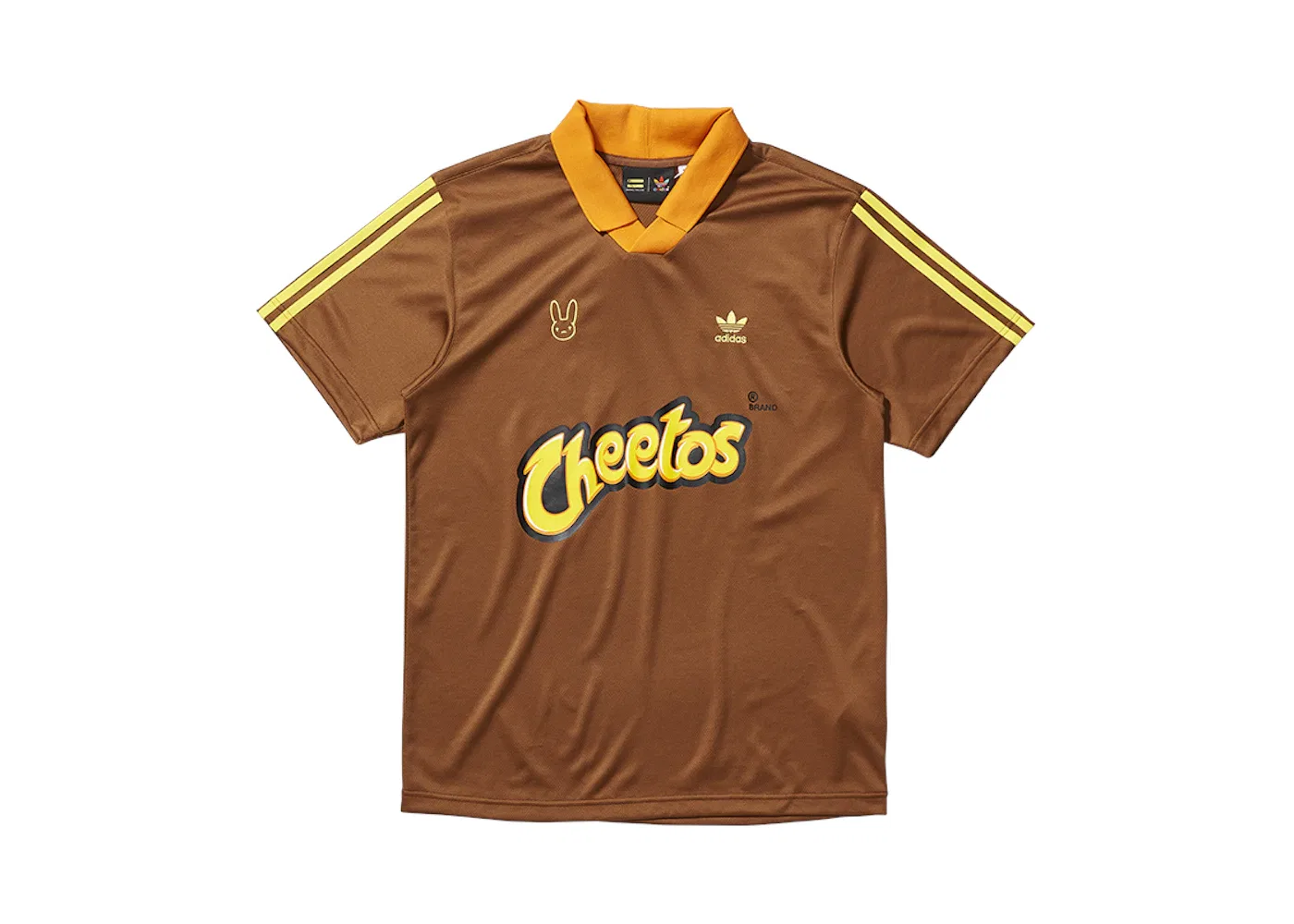 Мужская джерси Adidas x Cheetos x Bad Bunny, Brown