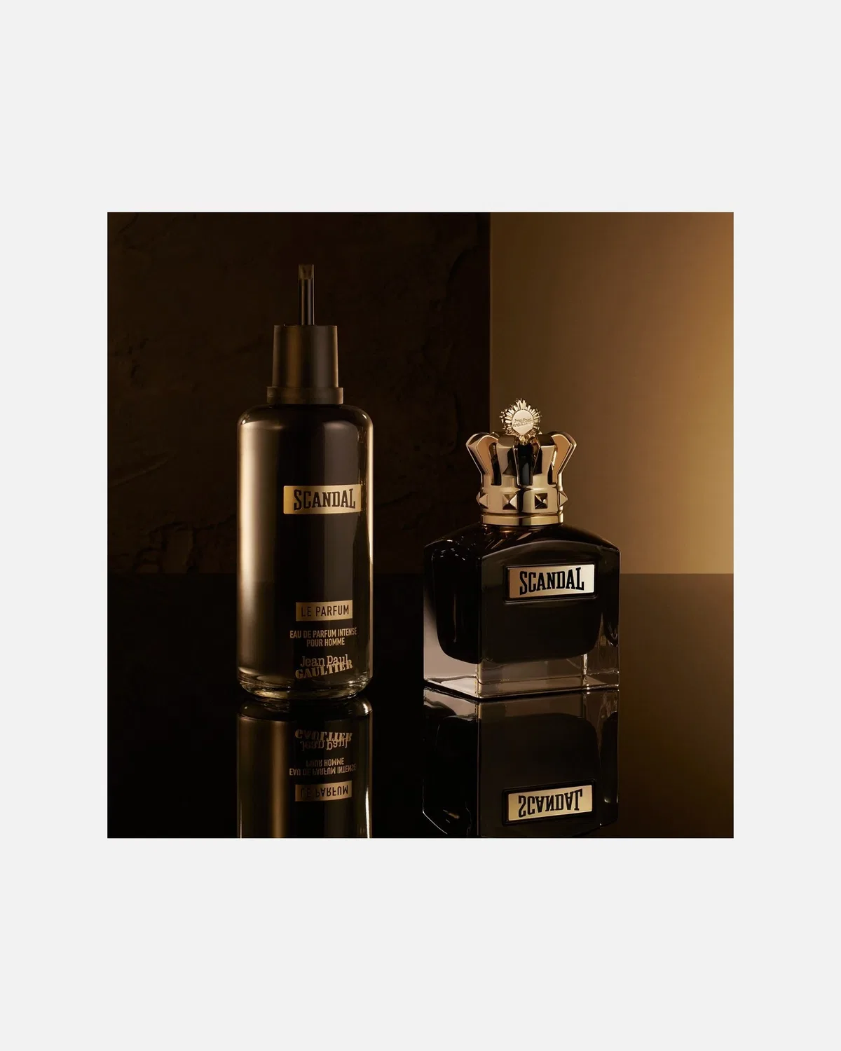 Скандал с парфюмерной водой для homme le parfum интенсивный Jean Paul Gaultier, 200 Ml - Refill — фото 3