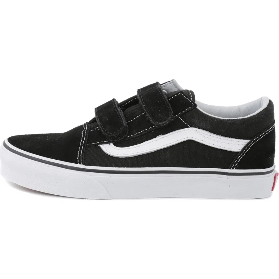 Детские кеды с липучками Old Skool V Vans, Черный