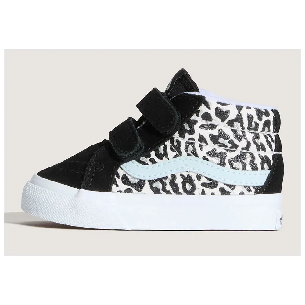 Кроссовки Vans SK8-Mid Reissue, черный — фото 3