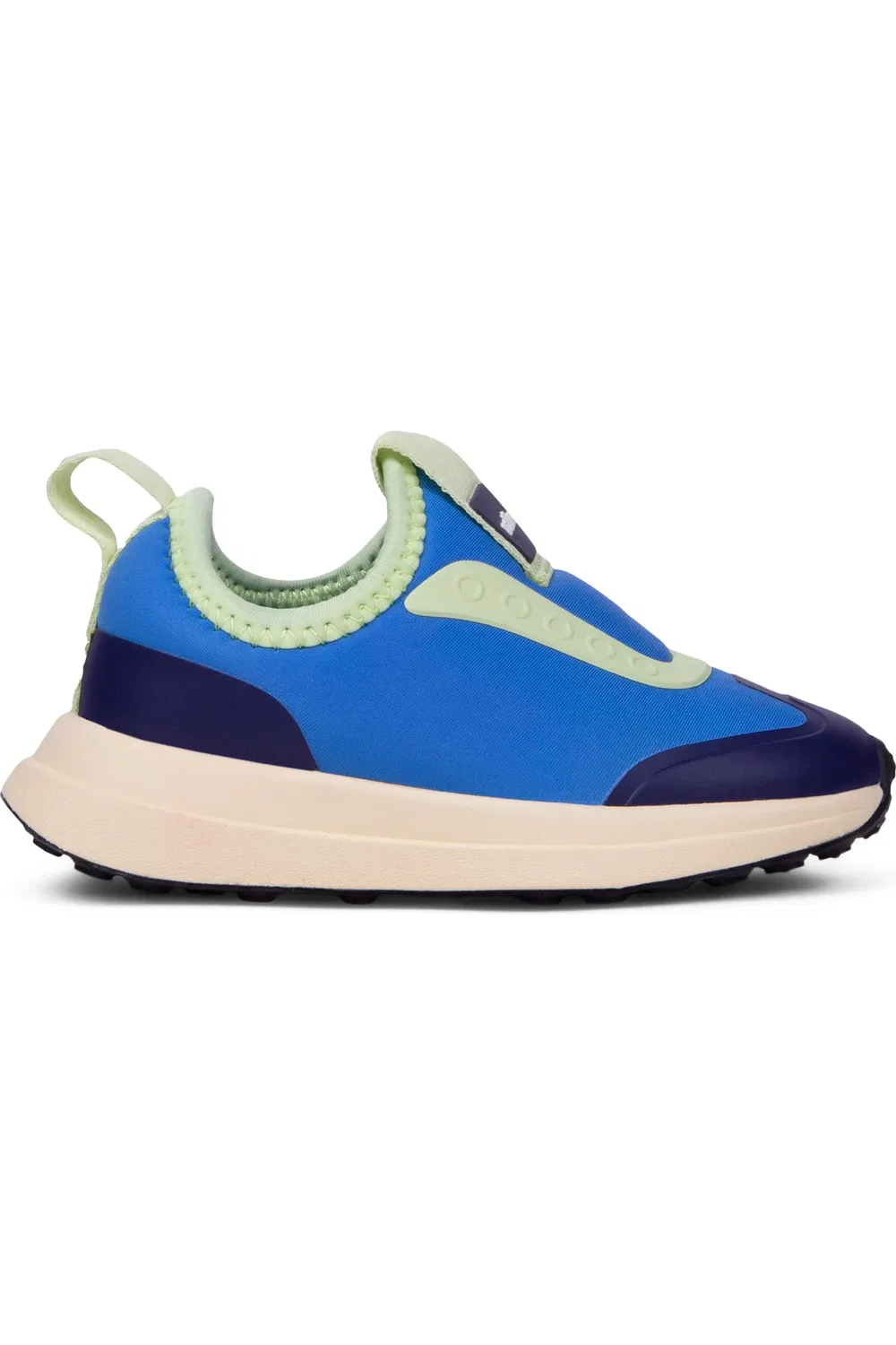 Детские кроссовки slip-on с задним язычком Robbie Dash Native Shoes, Blue Multi — фото 3