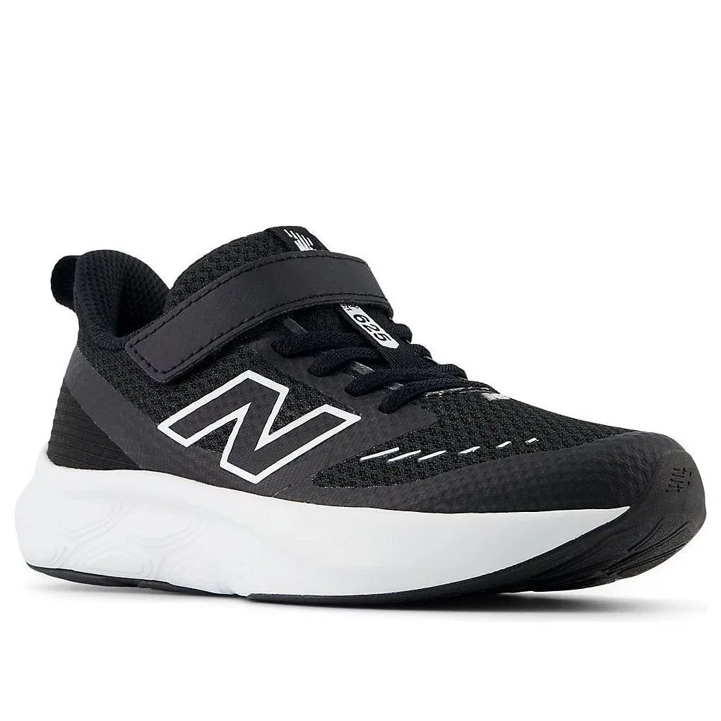 Детские кроссовки для бега с шнуровкой New Balance 625, черный — фото 4