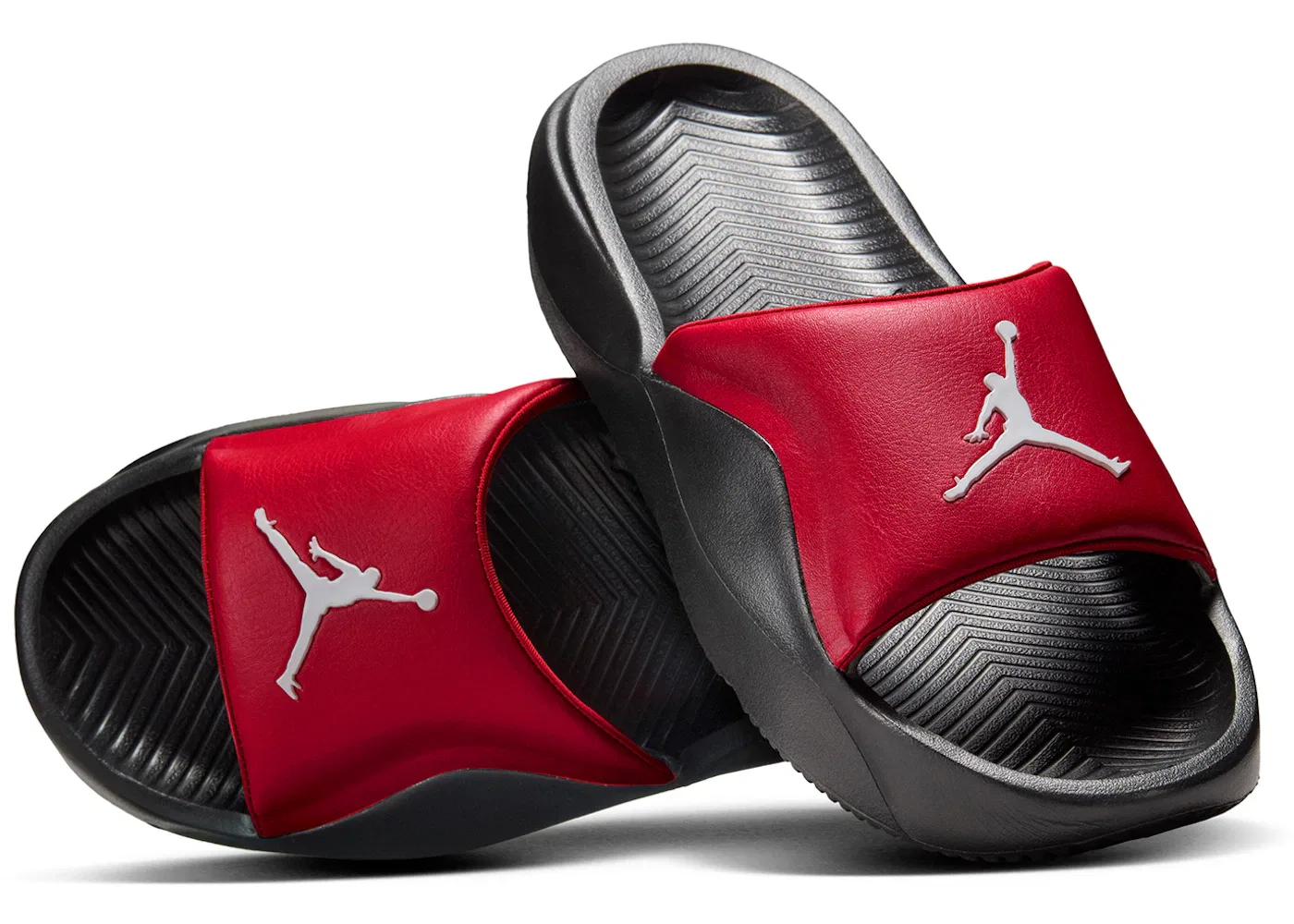 Детские шлепанцы с контрастным логотипом Jordan Franchise Slide Jordan, Varsity Red/Black/White