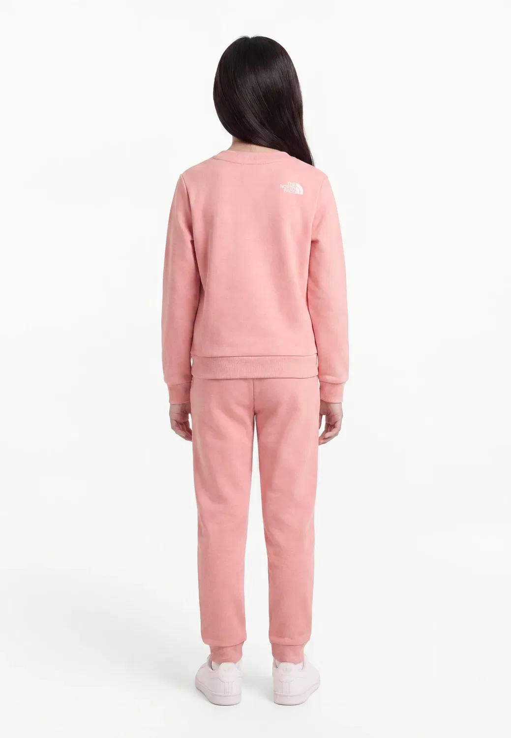 Детский спортивный костюм Kid evolution simple dome crew set The North Face, Primrose