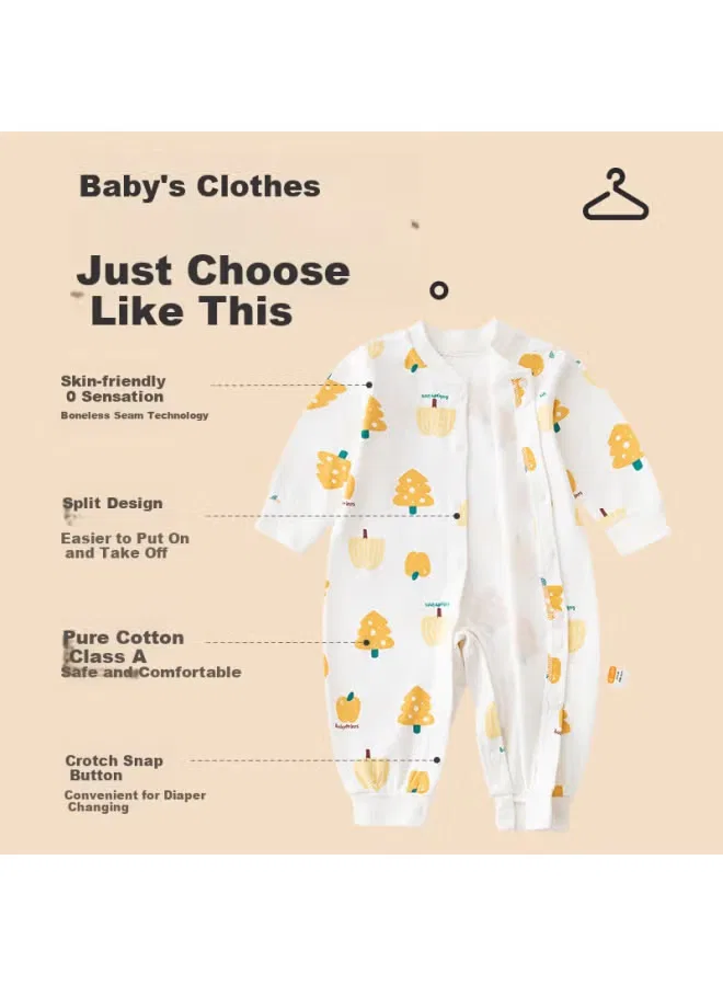 Боди-комбинезон с длинным рукавом на кнопках Babyprints, розовый — фото 2