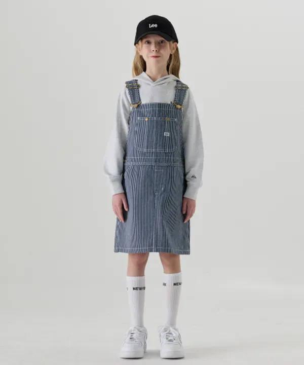 Джинсовая юбка-комбинезон, Lee Kids, синий