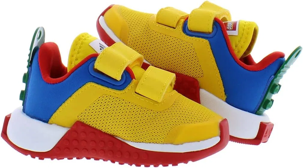 Детские кроссовки для мальчиков Lego Sport adidas, Yellow/Blue — фото 3