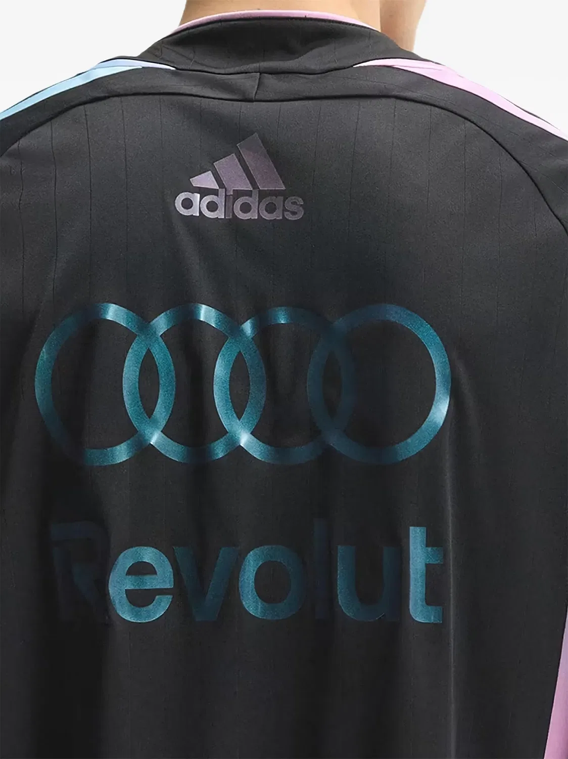Футболка Audi Revolut с логотипом Adidas, черный — фото 2