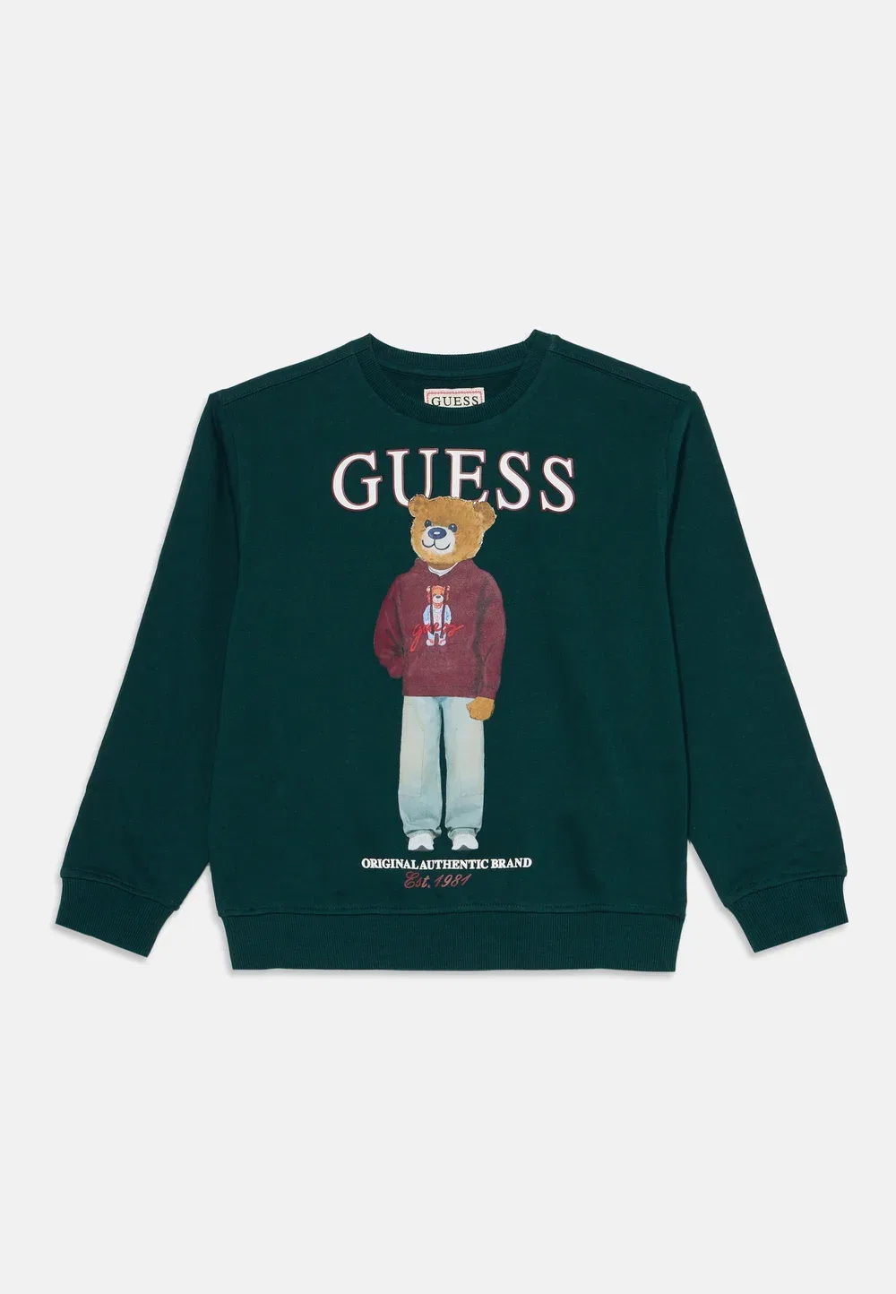 Спортивная толстовка унисекс Guess, Dark Jade