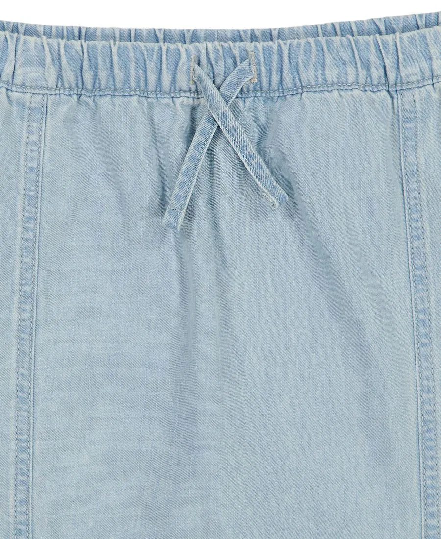 Юбка-шорты Calvin Klein, Bleachout Wash — фото 4