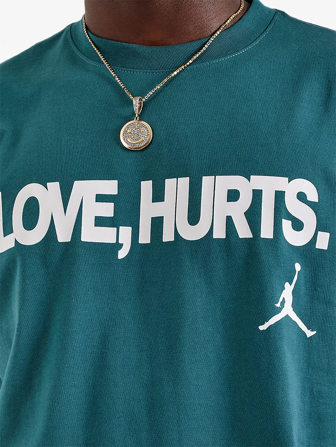 Футболка Jalen Hurts Jumpman зеленая Jordan, зеленый — фото 2