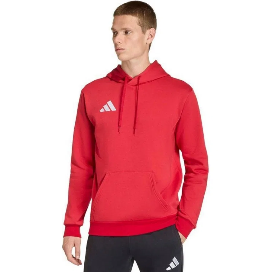 Мужской свитшот с капюшоном adidas ENT26, Красный