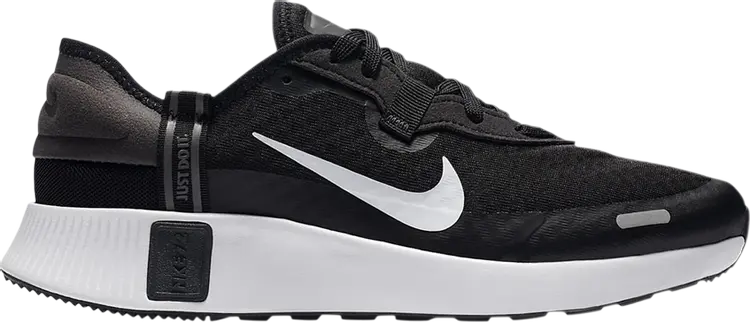 Кроссовки Nike Reposto GS 'Black White', черный — фото 2