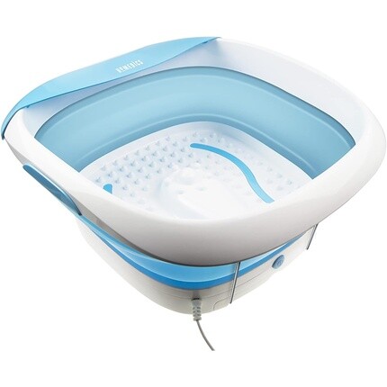 

Homedics Складная роскошная ванна для ног + массажер с функцией подогрева, успокаивающий вибрационный массаж, умная складная и компактная конструкция