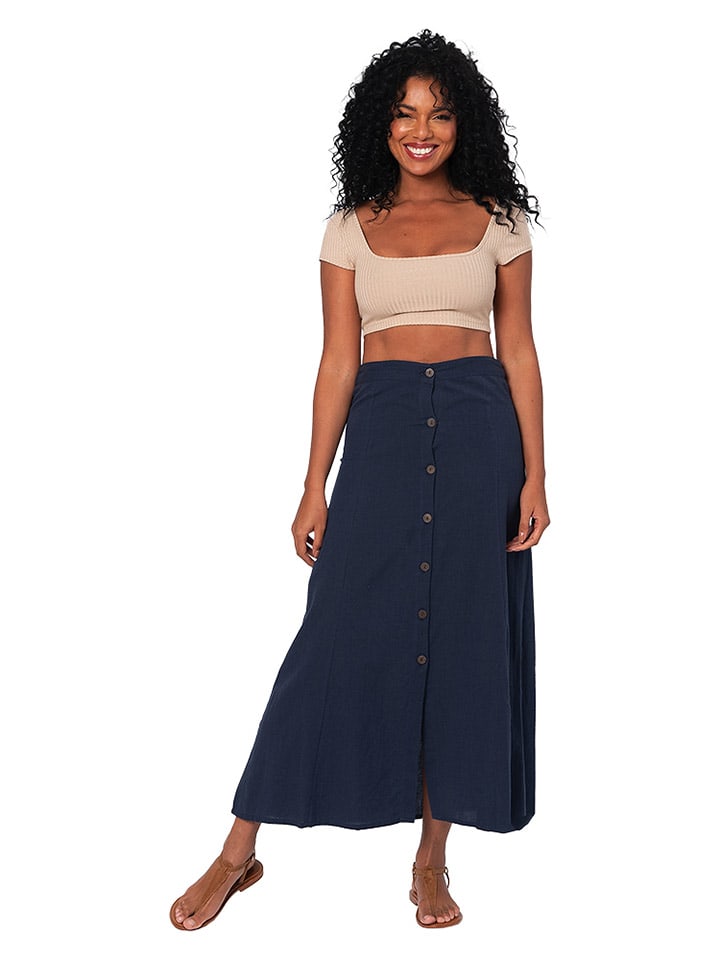 

Длинная юбка Aller Simplement, темно-синий