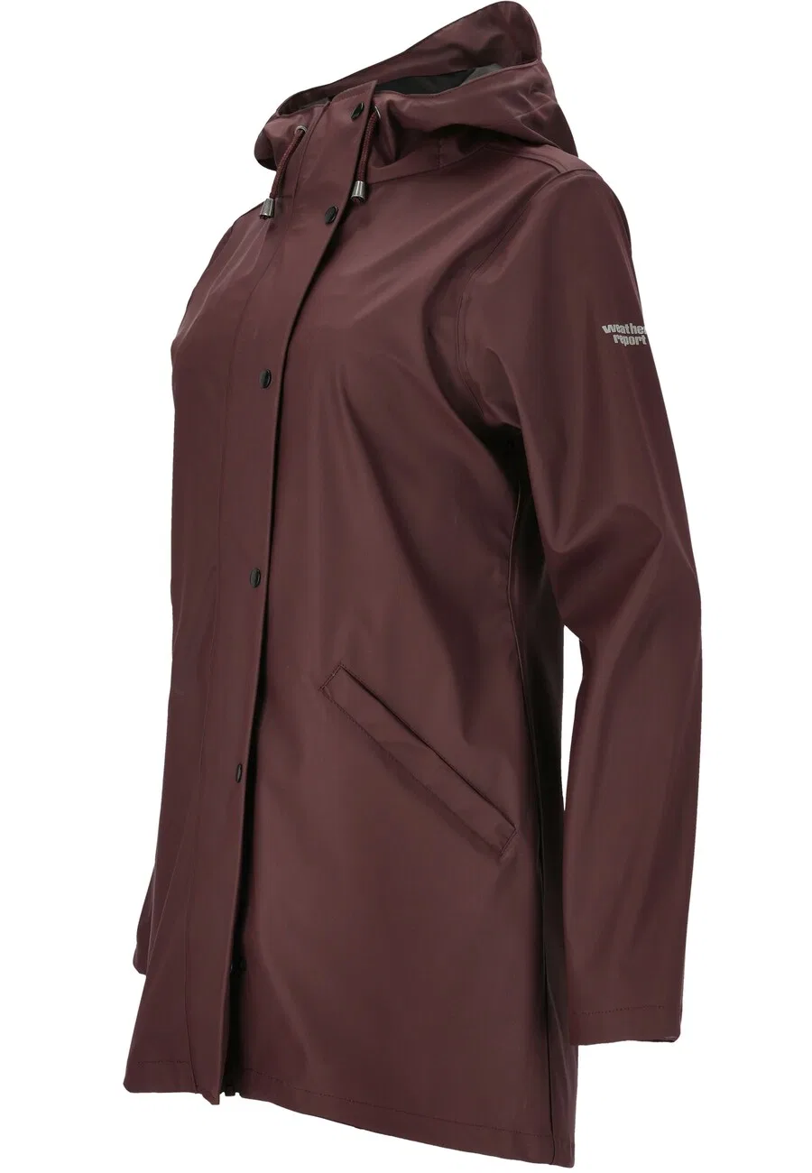 Куртка Weather Report Performance Jacket 'Petra Jr' темно-коричневого цвета — фото 2