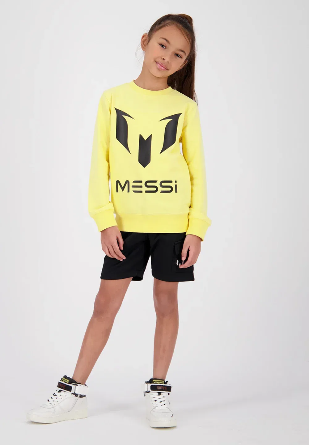 Logo-Crew-Messi - толстовка Vingino, Soft Yellow.