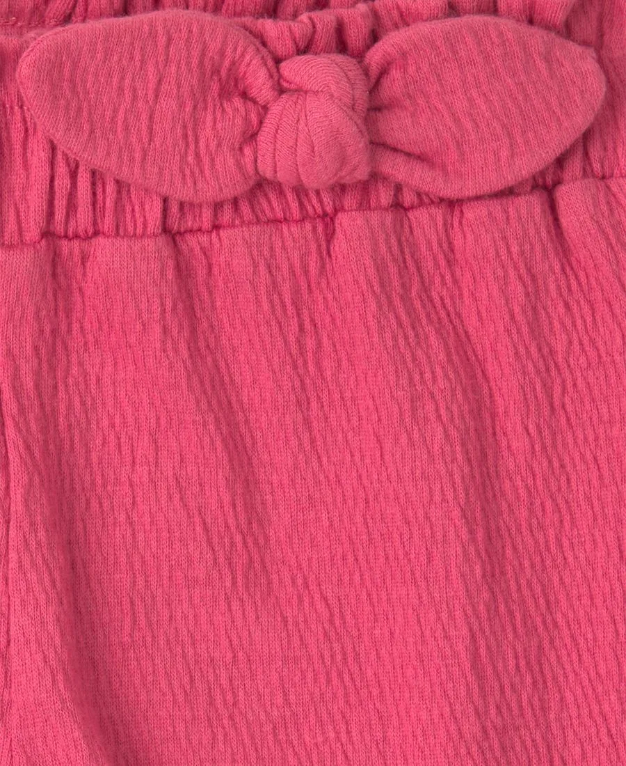 Детский комплект для девочек с коротким рукавом Mommy's Mini Heart Carter's, Fuchsia/Cream — фото 3