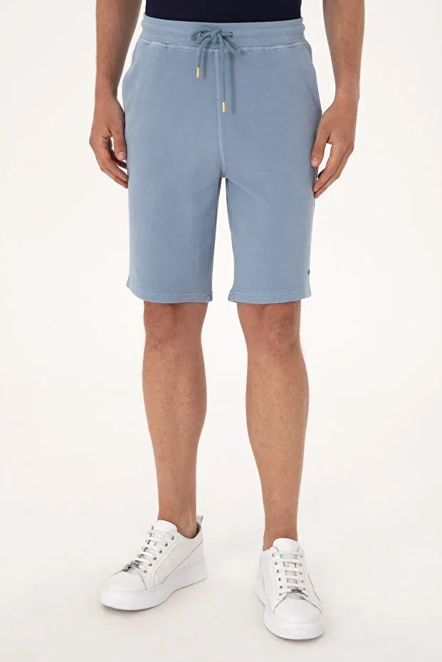 Мужские шорты с принтом U.S. Polo Assn., Blue — фото 2