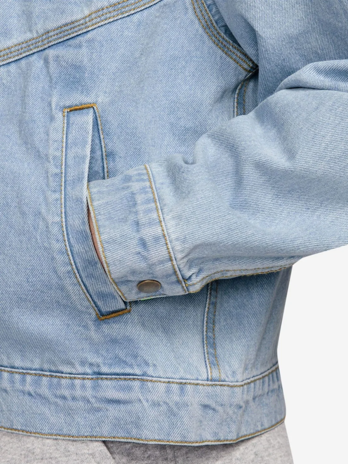 Джинсовая куртка Windrunner Nike, синий — фото 3