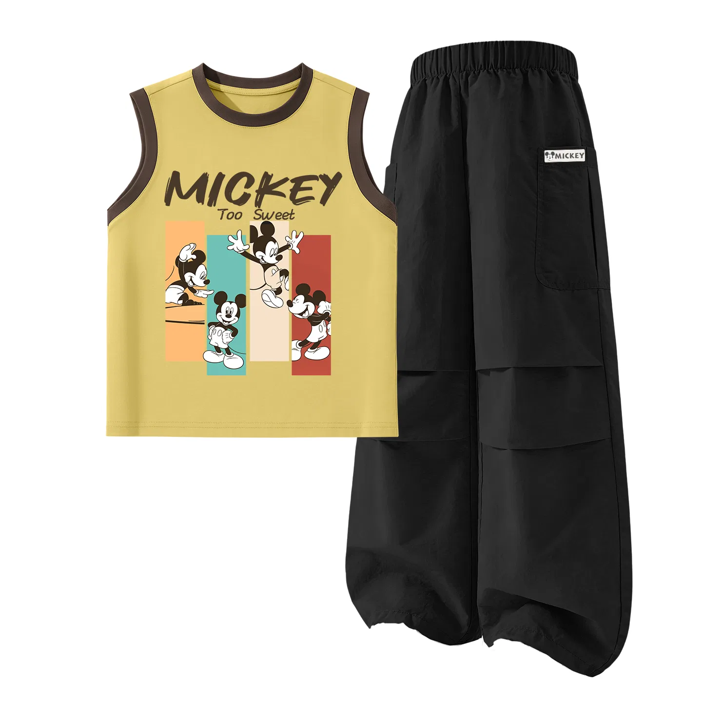 Детский спортивный костюм, Crew Neck, Disney, Didoque Brown Yellow