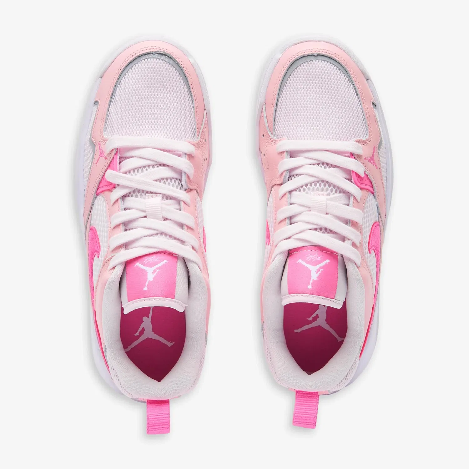 Детские низкие кроссовки CMFT Era Jordan, White/Pink/Orange — фото 3