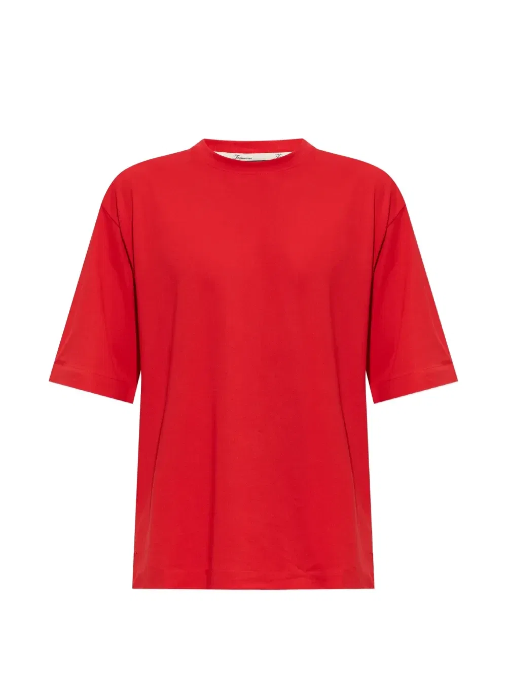 Футболка с короткими рукавами The Rond Carré JACQUEMUS, красный