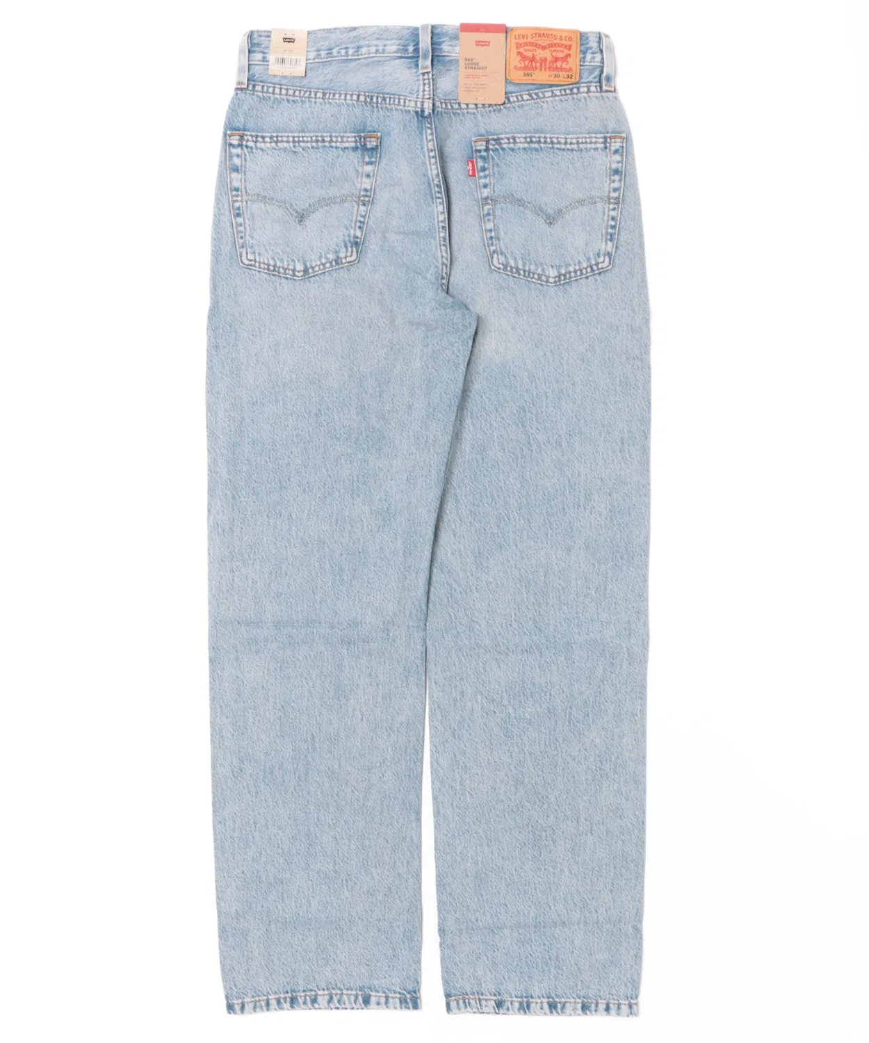 Джинсы Levi's 565 Lightweight Denim Loose Straight, Sax Blue — фото 2