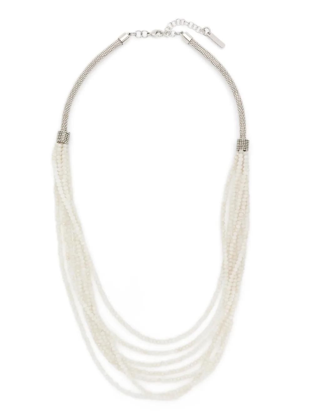 

Колье с кристаллами Peserico, нейтральный