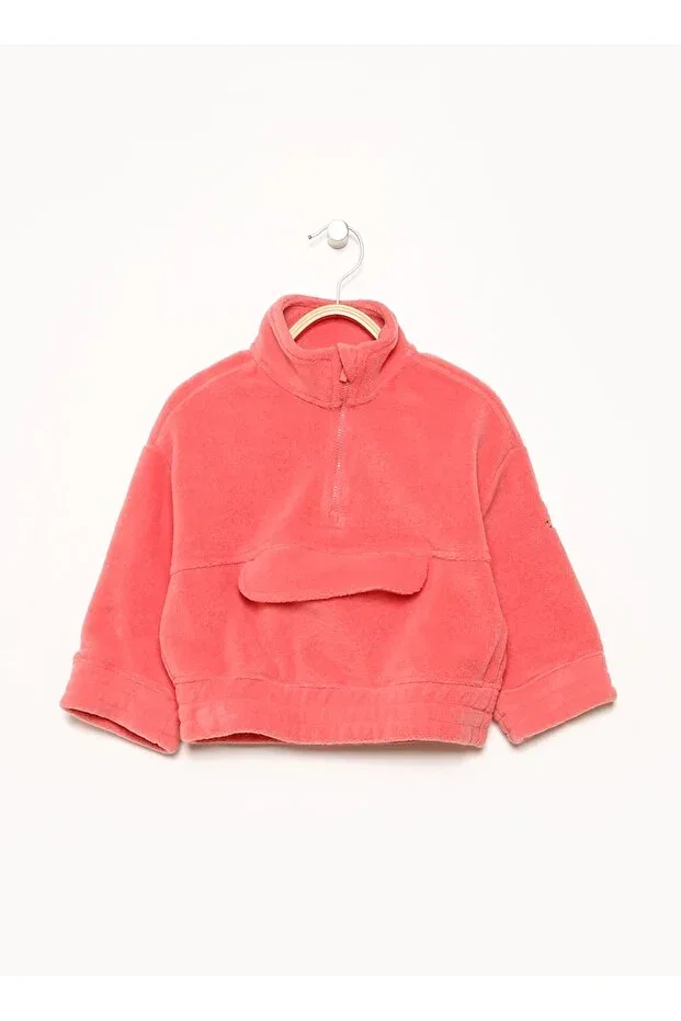 Детское худи для девочек с длинным рукавом U.S. Polo Assn., Red