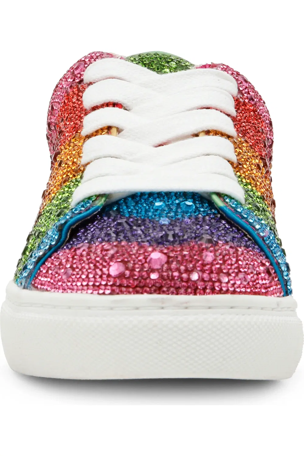 Кроссовки детские с кристаллами Sidny Betsey Johnson, Rainbow — фото 3