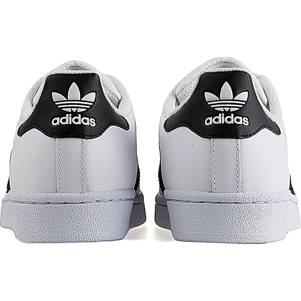 Детские спортивные кроссовки на шнуровке Unisex C77124 Superstar — фото 4