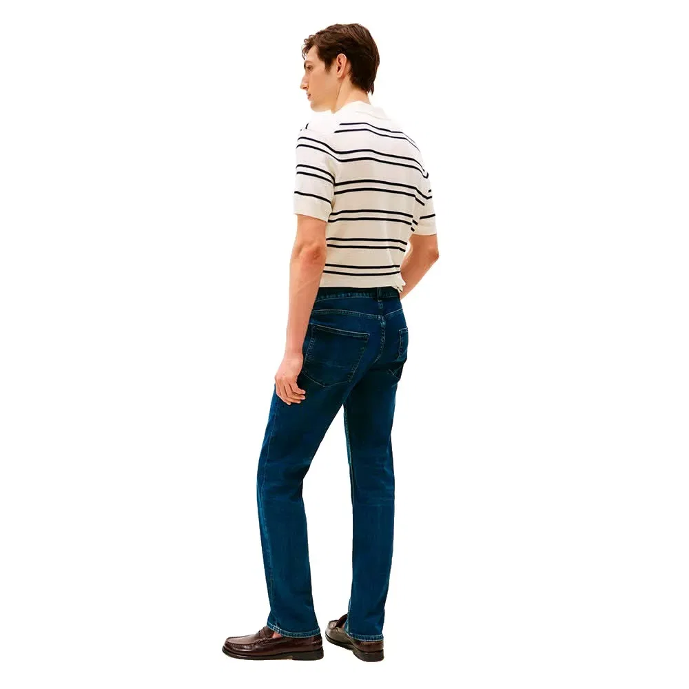 Джинсы Core Denton Straight Fit Tommy Hilfiger, синий — фото 2
