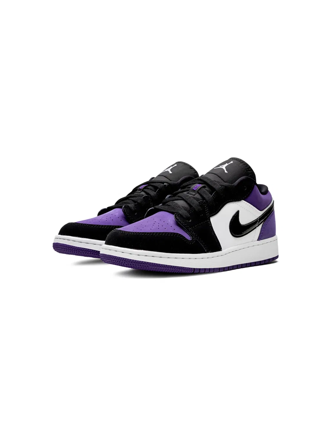 Кроссовки Air Jordan 1 Low Court Purple — фото 2