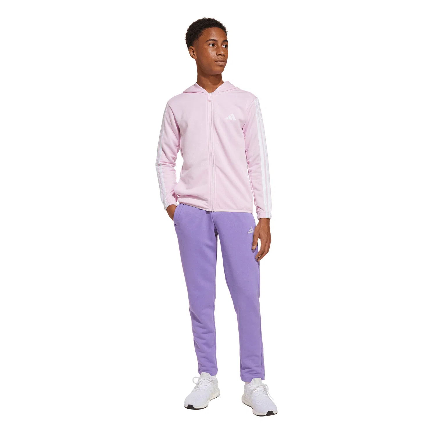 Детский спортивный костюм с принтом Junior TS 220 Adidas, Rosa