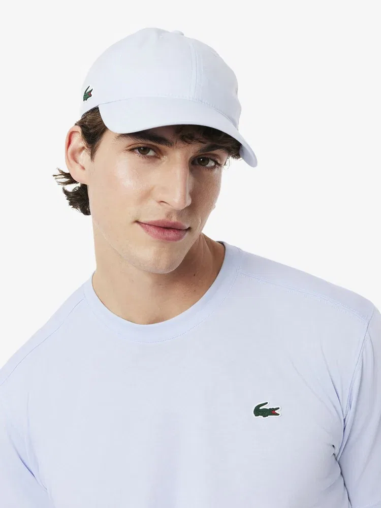 Футболка с коротким рукавом базовая тренировочная TH7618 LACOSTE, Lavender — фото 2