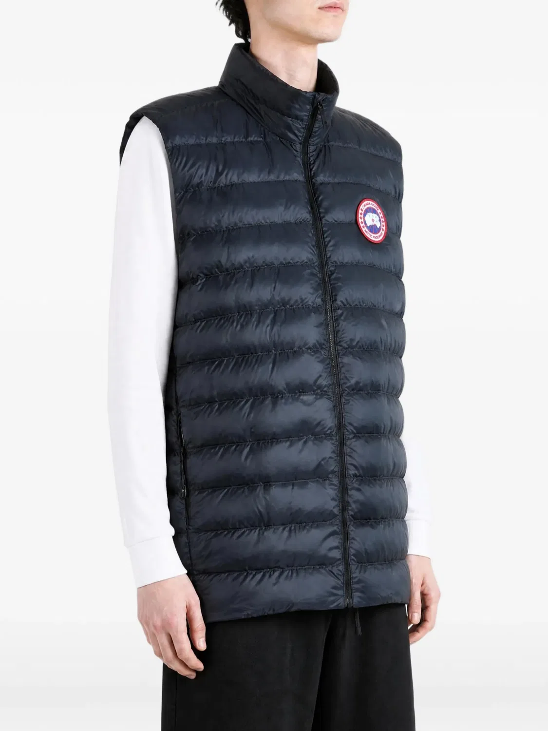Стеганый жилет Stratus Canada Goose, синий — фото 3