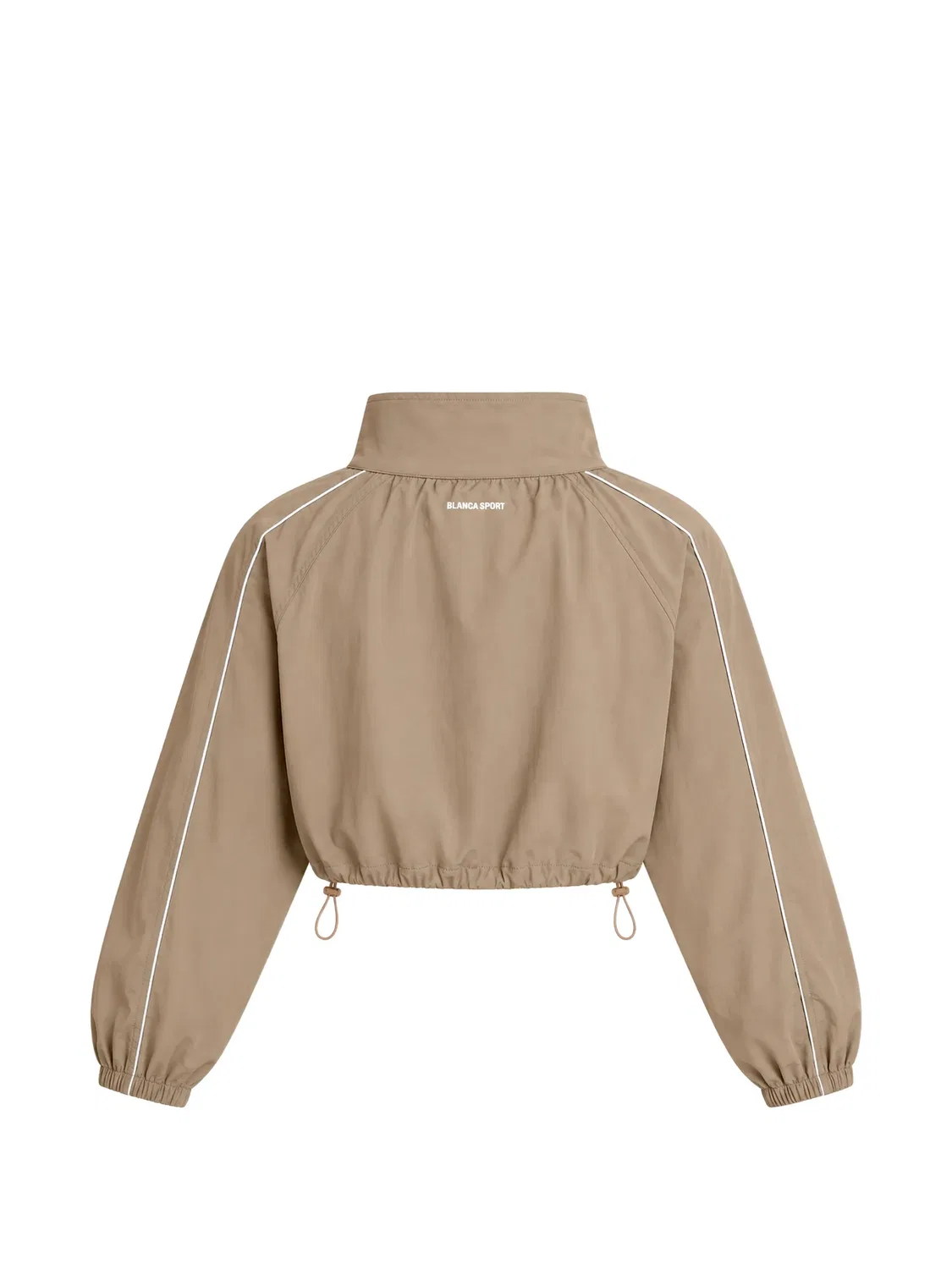 Укороченная ветровка с окантовкой Blanca Sport Kids, нейтральные цвета — фото 2