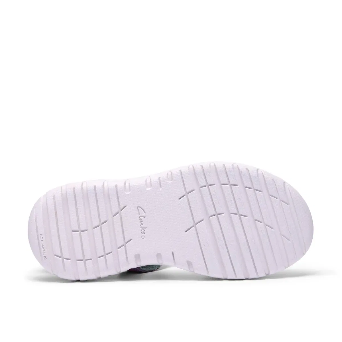 Детские джинсовые босоножки Surfingtide K Clarks, Blue — фото 3