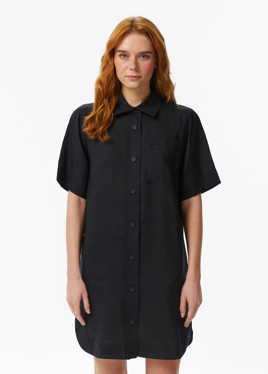 Платье Lacoste свободного кроя, black