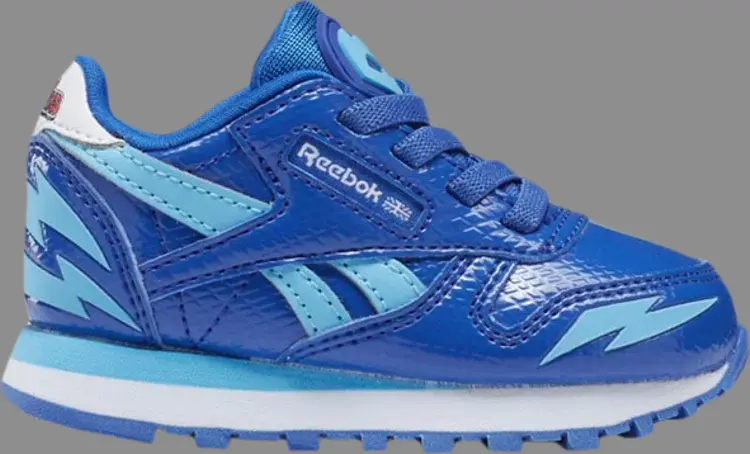 

Кроссовки pj masks x classic leather toddler 'catboy' Reebok, синий