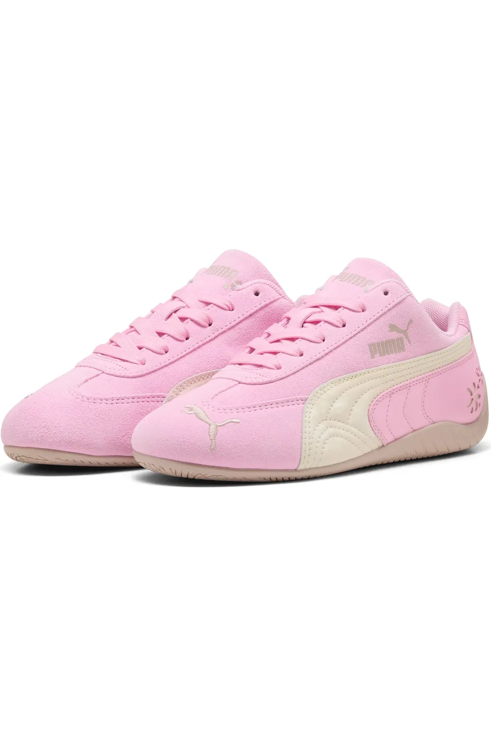 Детские кроссовки на шнуровке Speedcat OG PUMA, Pink Shimmer/Alpine Snow