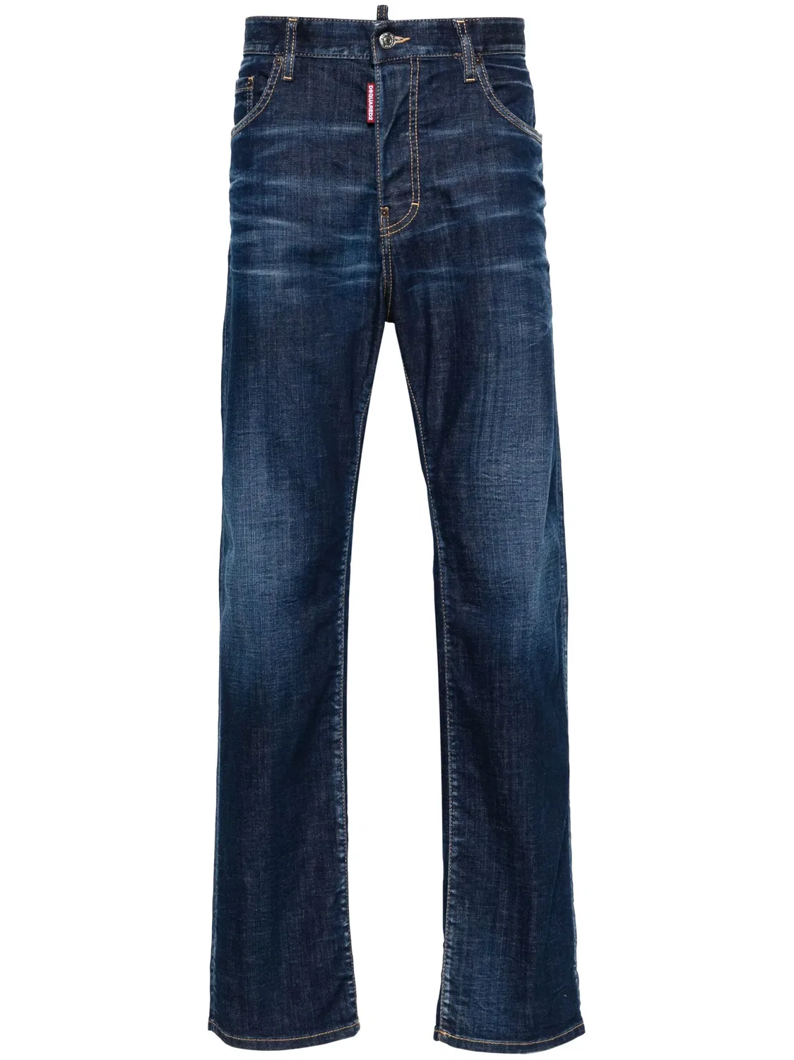 Джинсы DSquared2 642 Straight-Leg