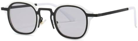 

Классические круглые солнцезащитные очки 2026 года для женщин, персонализированные металлические дужки, ретро-очки для мужчин для активного отдыха и вождения MTZJH, 060-white