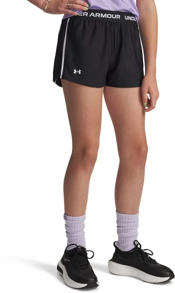 Шорты спортивные Tech G Play Up Shorts Under Armour, черный — фото 3