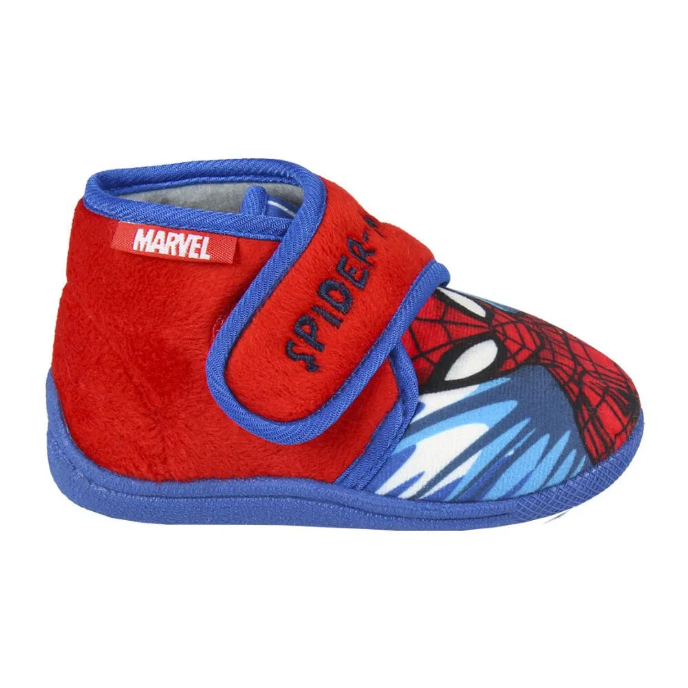 Детские тапочки с принтом Spiderman, Spiderman, Rot — фото 2
