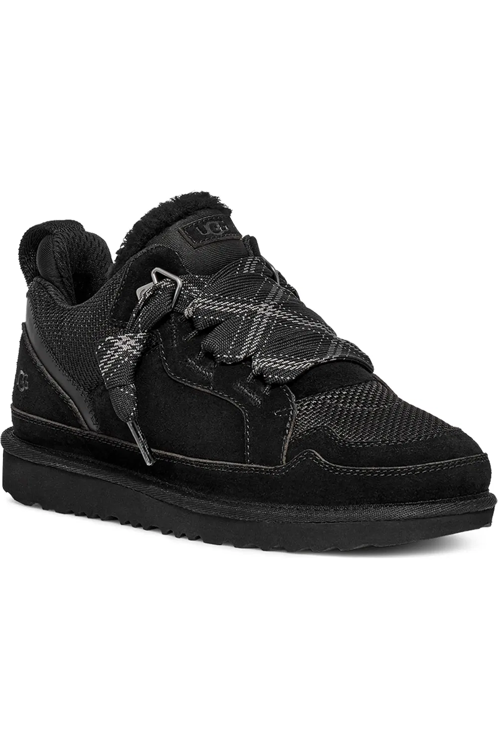 Кроссовки детские на платформе Lowmel UGG, черный