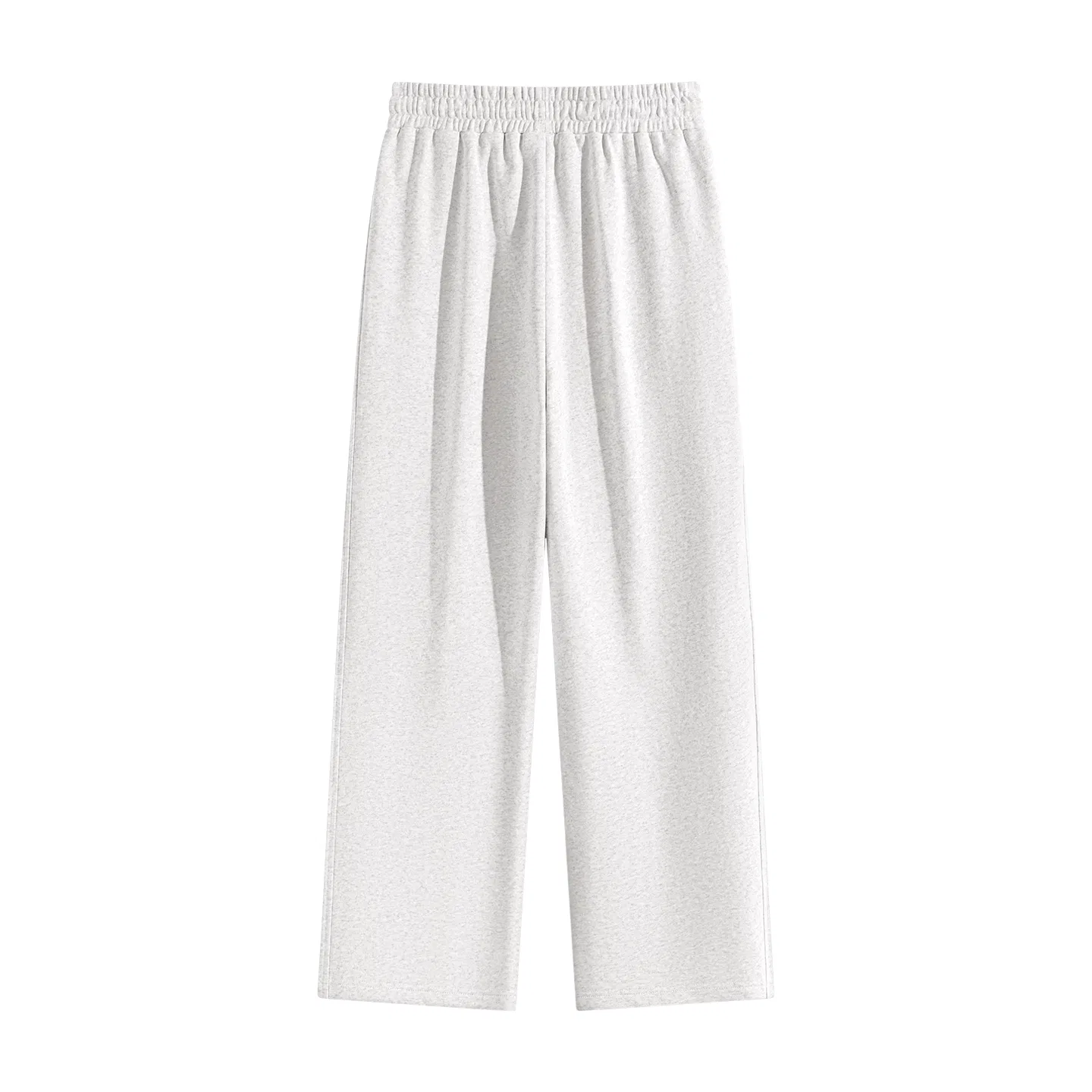 Детские брюки прямого кроя из хлопка MINISO, Heather Gray — фото 4