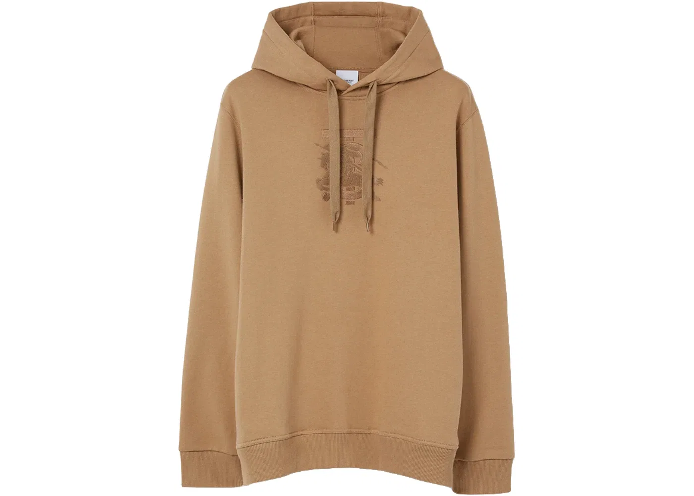 Мужской худи с монограммой Burberry, Camel