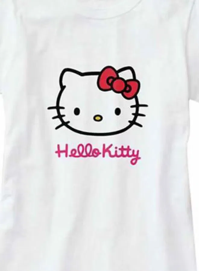 Футболка с принтом Hello Kitty 1St Piece, белый — фото 4